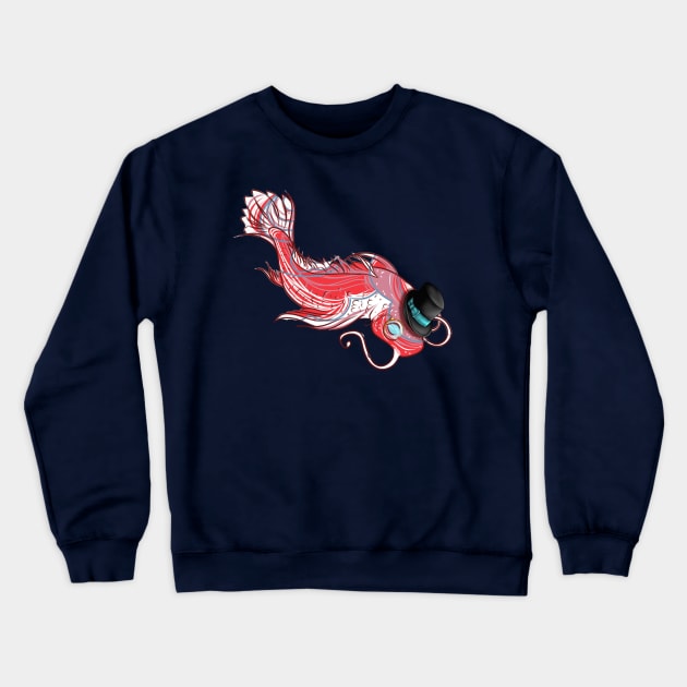 Fancy Koi Fish Crewneck Sweatshirt by FancyFishStudios